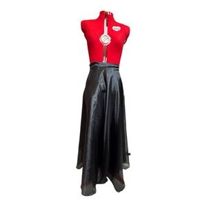 Goth maxi skirt - size 10